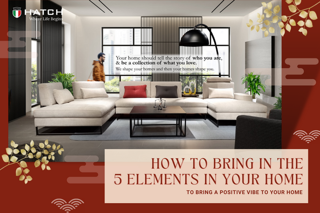 How to Bring in the 5 Elements in your home
